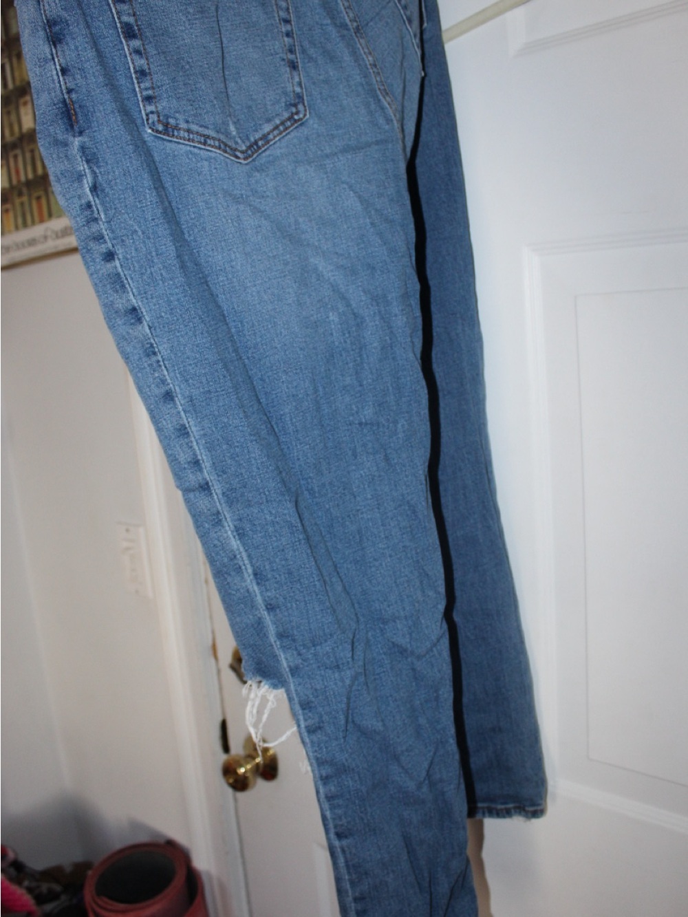 Abercrombie & Fitch Light Blue Straight-Leg Jeans - Picture 6 of 6